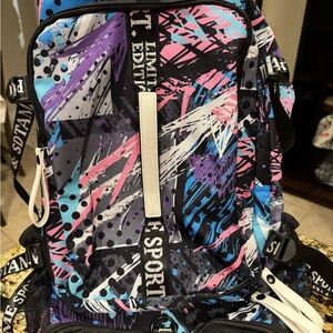 Gym Duffle Bag Backpack with Shoe Compartment,4 ways Travel Backpack